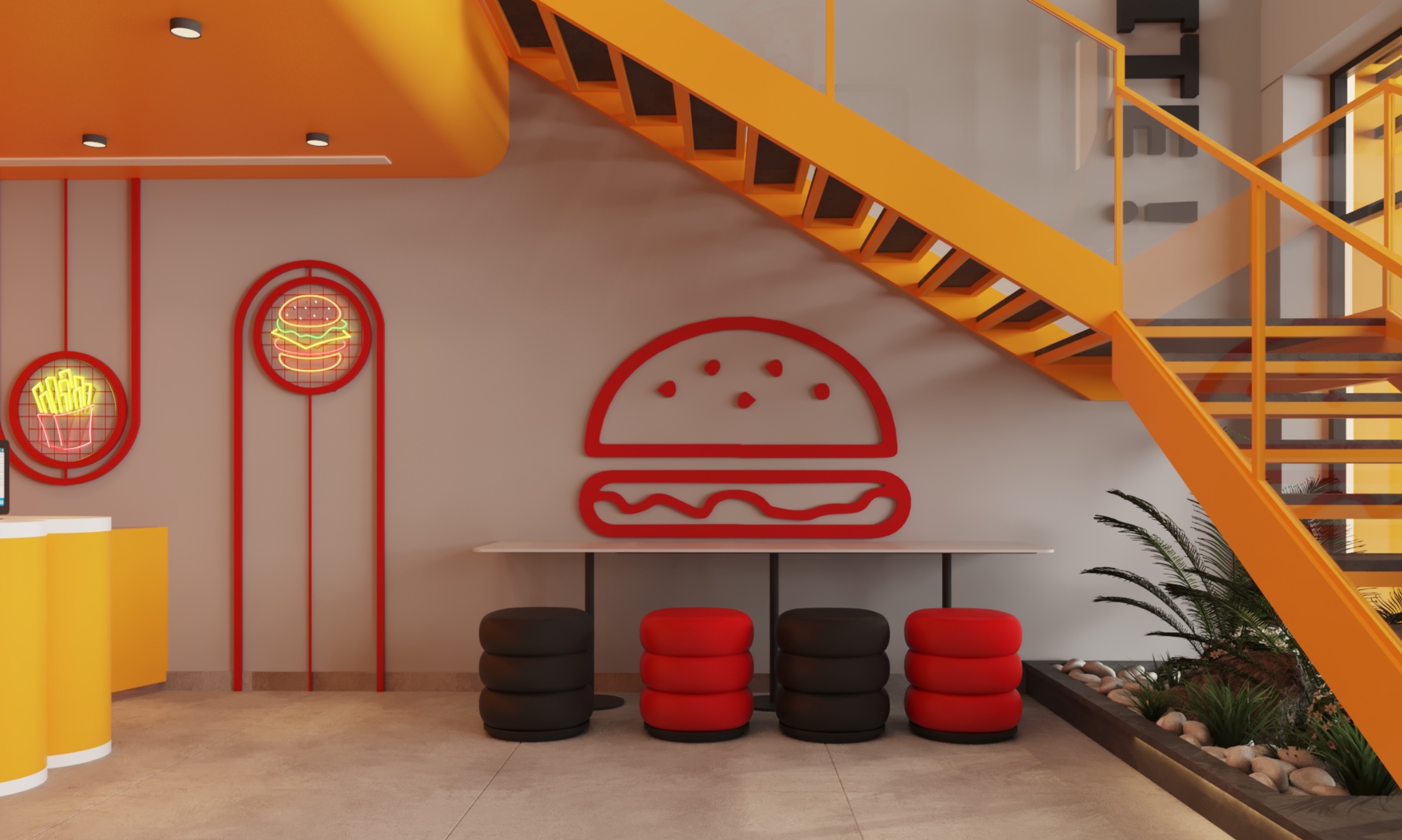 Fluffy Burger Tabarbour